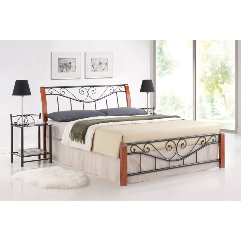 Brambly Cottage Stoutland European Double Bed Frame Wayfair.co.uk